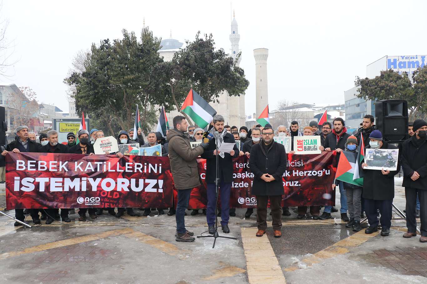 AGD Malatya Şubesi: Hertzog'un Türkiye'ye gelmesi Müslümanlar için utanç sebebidir AGD Malatya Şubesi: Hertzog'un Türkiye'ye gelmesi Müslümanlar için utanç sebebidir